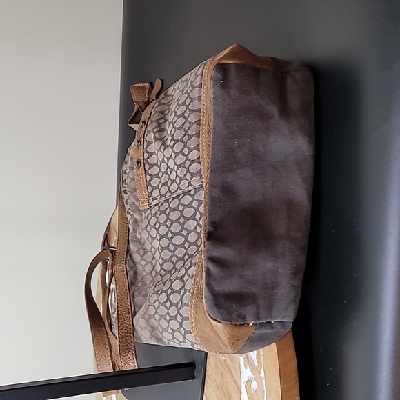 Myra Crossbody Bag with Leather Trim - Picture 12 of 17